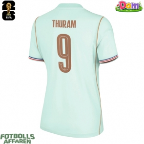 Frankrike Marcus Thuram #9 Bortatröja Kvinnor VM 2026 Kortärmad